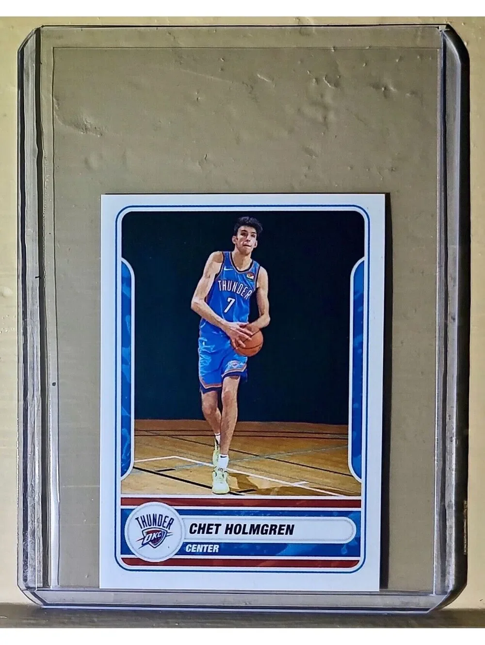2023-24 Chet Holmgren Panini NBA Basketball #419 Sticker Oklahoma City Thunder